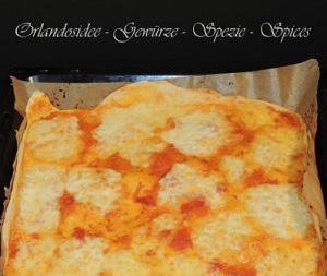 Pizza Margherita - Lecker kochen mit Gewürzen von Orlandosidee